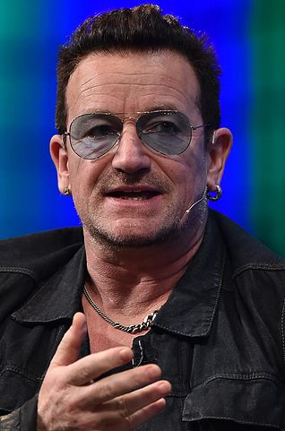 U2 Singer Bono from 2014