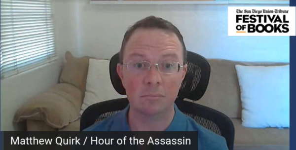 Matthew Quirk - author of Hour of the Assassin